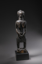 Figure féminine debout, Sierra Leone, Mendé, Taille: H: 51 cm (H: 20.1 inch), ID: 3052465 - 2/5