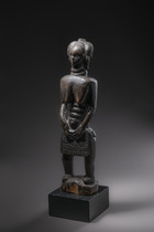 Figure féminine debout, Sierra Leone, Mendé, Taille: H: 51 cm (H: 20.1 inch), ID: 3052465 - 3/5