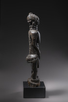 Figure féminine debout, Sierra Leone, Mendé, Taille: H: 51 cm (H: 20.1 inch), ID: 3052465 - 4/5