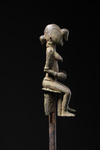 Staff "tefalipitya", Côte d'Ivoire, Senufo, Size: H: 99 cm (H: 39.0 inch), ID: 3052436 - 3/7