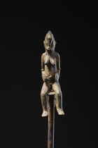 Staff "tefalipitya", Côte d'Ivoire, Senufo, Size: H: 99 cm (H: 39.0 inch), ID: 3052436 - 4/7