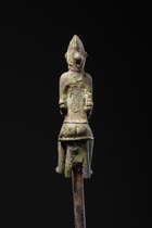 Staff "tefalipitya", Côte d'Ivoire, Senufo, Size: H: 99 cm (H: 39.0 inch), ID: 3052436 - 6/7