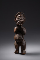 Figure magique "mu' po", Grassfields du Cameroun, Bamiléké, Taille: H: 18,5 cm (H: 7.3 inch), ID: 3052437 - 2/6