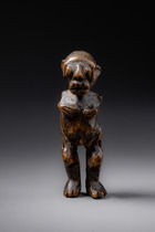 Power figure "mu' po", Cameroon Grassfields, Bamileke, Size: H: 11,5 cm (H: 4.5 inch), ID: 3052438 - 3/5