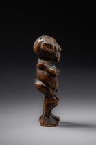 Power figure "mu' po", Cameroon Grassfields, Bamileke, Size: H: 11,5 cm (H: 4.5 inch), ID: 3052438 - 5/5