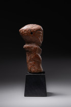 Kleine Halbfigur, D. R. Kongo, Lega, Größe: H: 8,5 cm (H: 3.3 inch), ID: 3052441 - 3/4