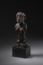 Stehende weibliche Figur "tasé", Burkina Faso, Turka, Größe: H: 18,5 cm (H: 7.3 inch), ID: 3052442 - 3/4
