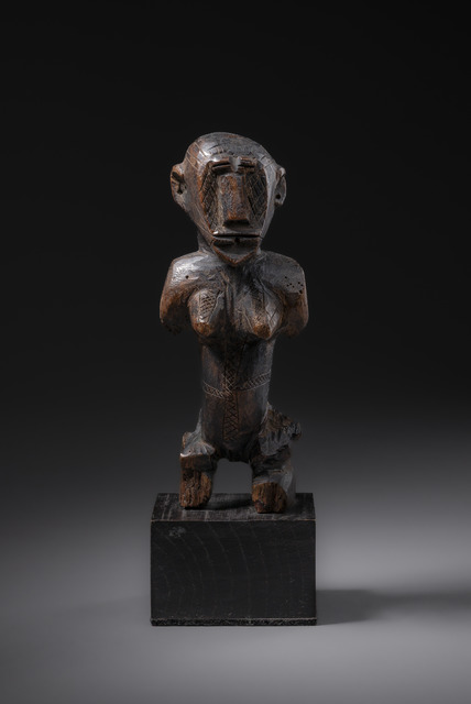 Standing female figure "tasé", Burkina Faso, Turka, Taille: H: 18,5 cm, ID: 3052442