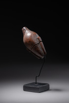 Behälter für Schießpulver, D. R. Kongo, Bakongo, Größe: H: 10 cm (H: 3.9 inch), ID: 3052443 - 3/4