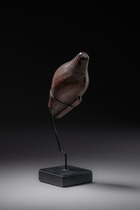 Behälter für Schießpulver, D. R. Kongo, Bakongo, Größe: H: 10 cm (H: 3.9 inch), ID: 3052443 - 4/4