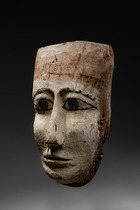 Sarcophagus mask, Late Period, ca. 700 - 300 BC, Egypt, Size: H: 26,5 cm (H: 10.4 inch), ID: 3052514 - 4/5