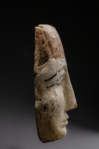 Sarcophagus mask, Late Period, ca. 700 - 300 BC, Egypt, Size: H: 26,5 cm (H: 10.4 inch), ID: 3052514 - 5/5
