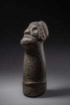 Pilon anthropomorphe, env. 7e - 15e siècle, Grandes Antilles, Taino, Taille: H: 24,5 cm (H: 9.6 inch), ID: 3052561 - 4/6