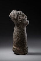 Pilon anthropomorphe, env. 7e - 15e siècle, Grandes Antilles, Taino, Taille: H: 24,5 cm (H: 9.6 inch), ID: 3052561 - 5/6