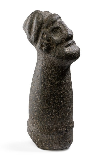 Pilon anthropomorphe, env. 7e - 15e siècle, Grandes Antilles, Taino, Taille: H: 24,5 cm (H: 9.6 inch), ID: 3052561