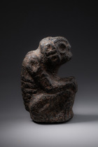 Portrait en pierre "zemi", env. 7e - 15e siècle, Grandes Antilles, Taino, Taille: H: 18,5 cm (H: 7.3 inch), ID: 3052450 - 4/6