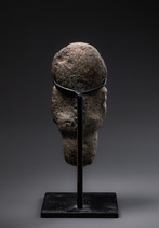 Amulette rituelle sous forme de "zemi",  7e - 15e siècle, Grandes Antilles, Taino, Taille: H: 13,5 cm (H: 5.3 inch), ID: 3052563 - 5/5