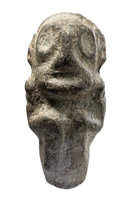 Amulette rituelle sous forme de "zemi",  7e - 15e siècle, Grandes Antilles, Taino, Taille: H: 13,5 cm (H: 5.3 inch), ID: 3052563