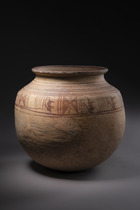 Keramikgefäß, Giyan III, ca. 10. - 9. Jahrhundert v. Chr., Persien, Tepe Giyan, Größe: H: 24 cm D: 24 cm (H: 9.4 inch D: 9.4 inch), ID: 3052518 - 2/6