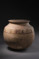Keramikgefäß, Giyan III, ca. 10. - 9. Jahrhundert v. Chr., Persien, Tepe Giyan, Größe: H: 24 cm D: 24 cm (H: 9.4 inch D: 9.4 inch), ID: 3052518 - 3/6