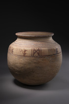 Keramikgefäß, Giyan III, ca. 10. - 9. Jahrhundert v. Chr., Persien, Tepe Giyan, Größe: H: 24 cm D: 24 cm (H: 9.4 inch D: 9.4 inch), ID: 3052518 - 5/6