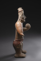 Joueur de balle debout, style Ameca-Etzatlán, Protoclassique, vers 100 av. J.-C. - 250 apr. J.-C., Mexique, Jalisco, Taille: H: 45,3 cm (H: 17.8 inch), ID: 3052452 - 4/6