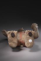 Joueur de balle debout, style Ameca-Etzatlán, Protoclassique, vers 100 av. J.-C. - 250 apr. J.-C., Mexique, Jalisco, Taille: H: 45,3 cm (H: 17.8 inch), ID: 3052452 - 6/6