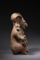 Figure de prêtre pour la cérémonie de la récolte du maïs, Équateur, Jama-Coaque, Taille: H: 29,5 cm (H: 11.6 inch), ID: 3052454 - 2/6