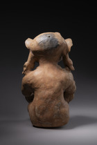 Figure de prêtre pour la cérémonie de la récolte du maïs, Équateur, Jama-Coaque, Taille: H: 29,5 cm (H: 11.6 inch), ID: 3052454 - 5/6