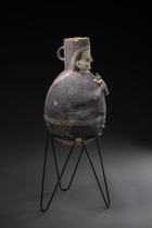 Anthropomorphe Urne, Späte Zwischenzeit, ca. 1000 - 1450 n. Chr., Peru, Chancay, Größe: H: 36,5 cm (H: 14.4 inch), ID: 3052457 - 5/6