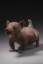 Chien de Colima, env. 200 av. J.-C. – 300 ap. J.-C., Mexique, Colima, Taille: H: 26 cm L: 40 cm (H: 10.2 inch L: 15.7 inch), ID: 3052460 - 4/5