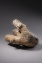 Homme bossu accroupi, env. 100 av. J.-C. – 250 apr. J.-C., Mexique, Jalisco, Taille: H: 20,5 cm (H: 8.1 inch), ID: 3052476 - 6/7