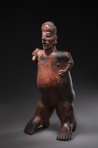 Standing male figure, ca. 200 BC – 300 AD, Mexico, Nayarit, Ixtlán del Río, Size: H: 65 cm (H: 25.6 inch), ID: 3052487 - 2/5