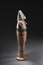 Figurenpaar "cuchimilco", ca. 1200 - 1400 n. Chr., Peru, Chancay, Größe: H: 47 cm & 49 cm (H: 18.5 inch & 19.3 inch), ID: 3052488 - 6/12
