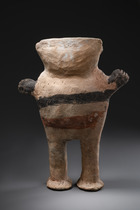 Figurenpaar "cuchimilco", ca. 1200 - 1400 n. Chr., Peru, Chancay, Größe: H: 47 cm & 49 cm (H: 18.5 inch & 19.3 inch), ID: 3052488 - 7/12