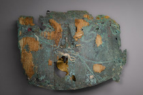 Totenmaske, ca. 900 - 1100 n. Chr., Peru, Lambayeque, Größe: H: 22,5 cm B: 28 cm (H: 8.9 inch B: 11.0 inch), ID: 3052489 - 3/3