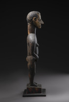 Rare standing figure, Cameroon Grassfields, Bafo, Size: H: 62 cm (H: 24.4 inch), ID: 3052515 - 4/6