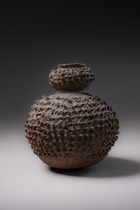 Rare boîte à tabac à priser "iqhaga lamanyama", 19e siècle, Afrique du Sud, Xhosa, Taille: H: 7 cm (H: 2.8 inch), ID: 3052468 - 2/6