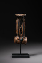 Snuff taker, Nigeria, Tiv, Size: H: 11 cm (H: 4.3 inch), ID: 3052720 - 5/5