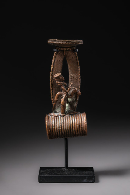 Snuff taker, Nigeria, Tiv, Size: H: 11 cm (H: 4.3 inch), ID: 3052720