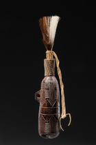 Snuff container, Zimbabwe, Shona, Size: H: 16 cm (H: 6.3 inch), ID: 3052721 - 2/4