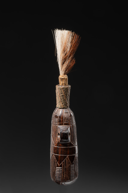 Snuff container, Zimbabwe, Shona, Size: H: 16 cm (H: 6.3 inch), ID: 3052721