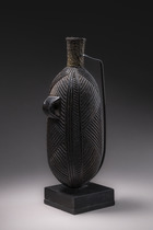 Snuff container, Zimbabwe, Shona, Size: H: 18 cm (H: 7.1 inch), ID: 3052472 - 3/6