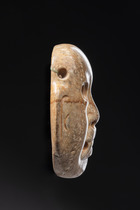 Masque Jaguar-garou, Période formative précoce à intermédiaire, env. 800 - 300 av. J.-C., Mexique, Olmèques, Taille: H: 10,8 cm (H: 4.3 inch), ID: 3052500 - 5/5