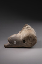 Sitzende Figur, Mittlere Präklassik, ca. 1200 – 500 v. Chr., Mexiko, Zentrales Hochland, Tlapacoya, Tlatilco-Kultur, Größe: H: 18,5 cm (H: 7.3 inch), ID: 3052503 - 6/6