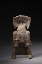 Figure debout, env. 600 - 800 apr. J.-C., Mexique, Côte du Golfe, Veracruz, Taille: H: 27 cm (H: 10.6 inch), ID: 3052508 - 2/5