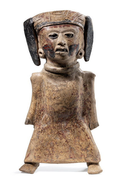 Figure debout, env. 600 - 800 apr. J.-C., Mexique, Côte du Golfe, Veracruz, Taille: H: 27 cm (H: 10.6 inch), ID: 3052508