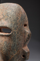 Masque en pierre, Période formative précoce à intermédiaire, environ entre 1200 av. J.-C. et 400 av. J.-C., Mexique, Olmèques, Taille: H: 20,5 cm (H: 8.1 inch), ID: 3052512 - 7/12