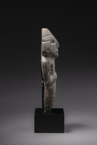 Idol, ca. 500 - 200 v. Chr., Mexiko, Guerrero, Mezcala / Chontal, Größe: H: 18,5 cm (H: 7.3 inch), ID: 3052516 - 4/5