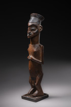 Standing male figure, D. R. Congo, Yanzi / Teke, Size: H: 29 cm (H: 11.4 inch), ID: 3052574 - 2/5